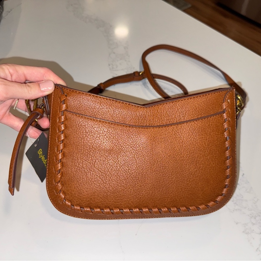 Tan Vegan Crossbody bag by Style&Co.